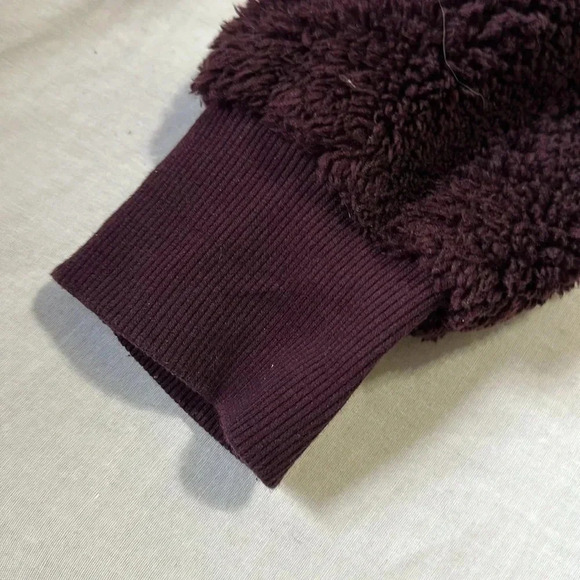 Vogo Athletics burgundy quarter zip fleece size large - Picture 5 of 6